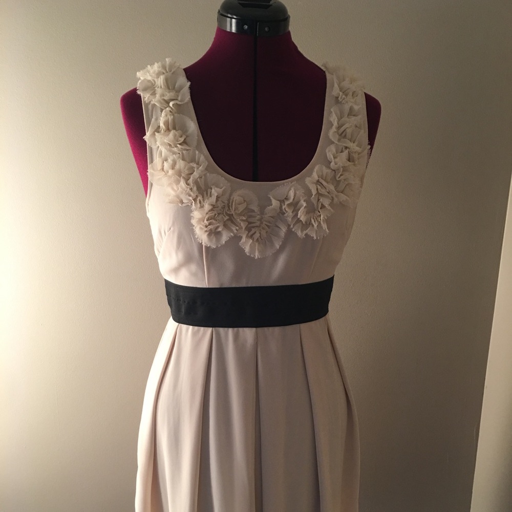 Floral belted dress